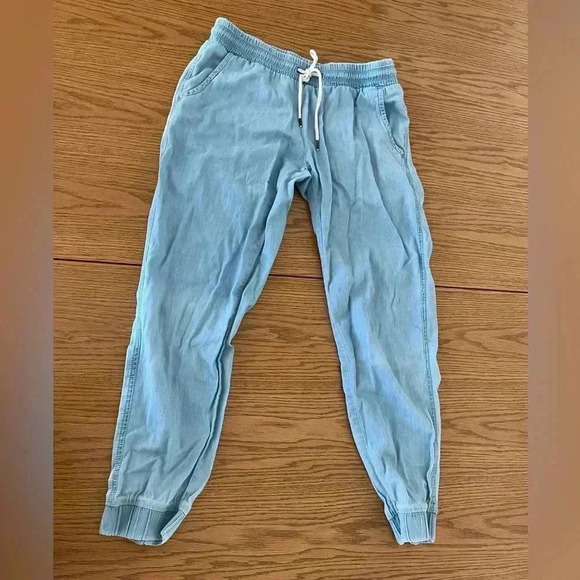 Twik Light Blue Joggers | 100% Organic Cotton | Simon's Sustainable Collection - Picture 2 of 8